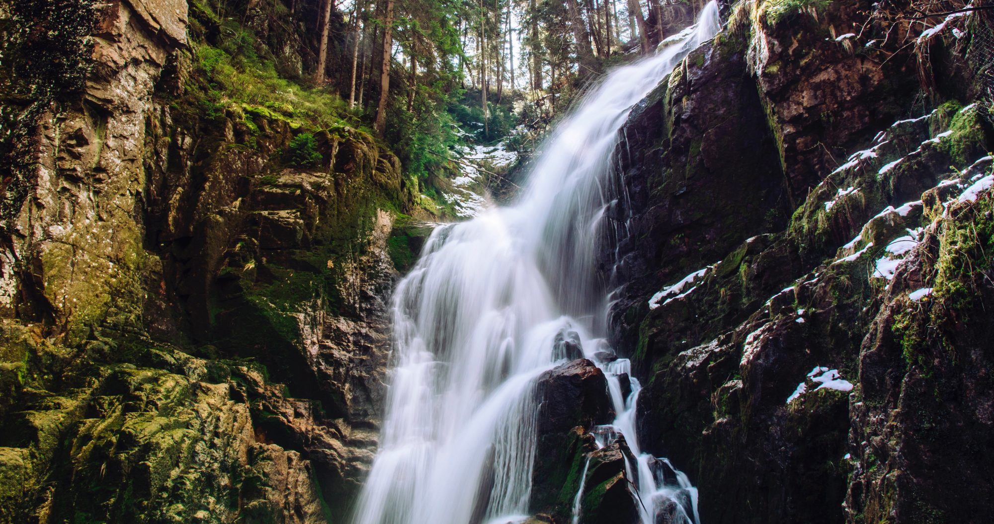 Cascading Waterfall