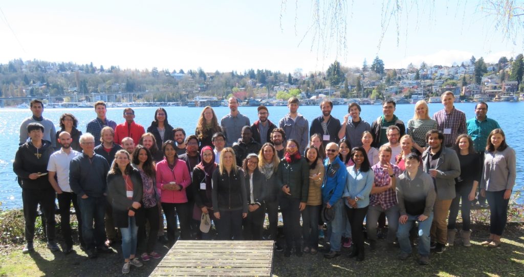 Waterhackweek 2019 participants at Portage Bay